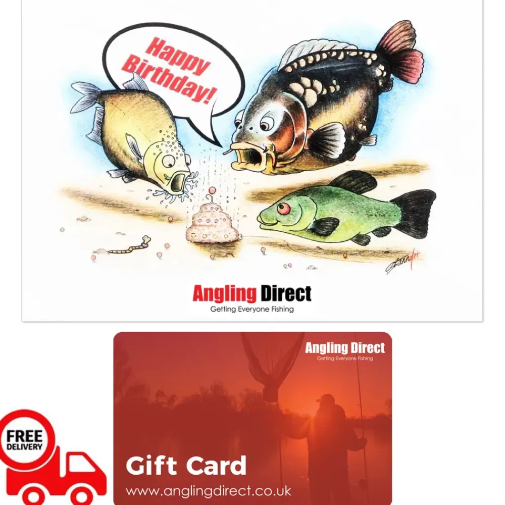 Angling Direct AD Carpy Birthday Cake Gift Card