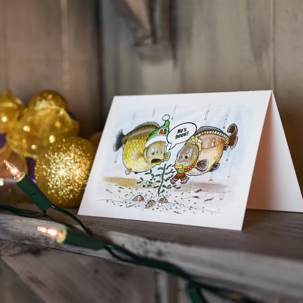 Angling Direct AD Carpy Christmas Card