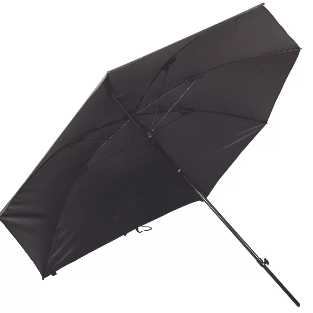 Advanta Flatback Match Black Umbrella 45''