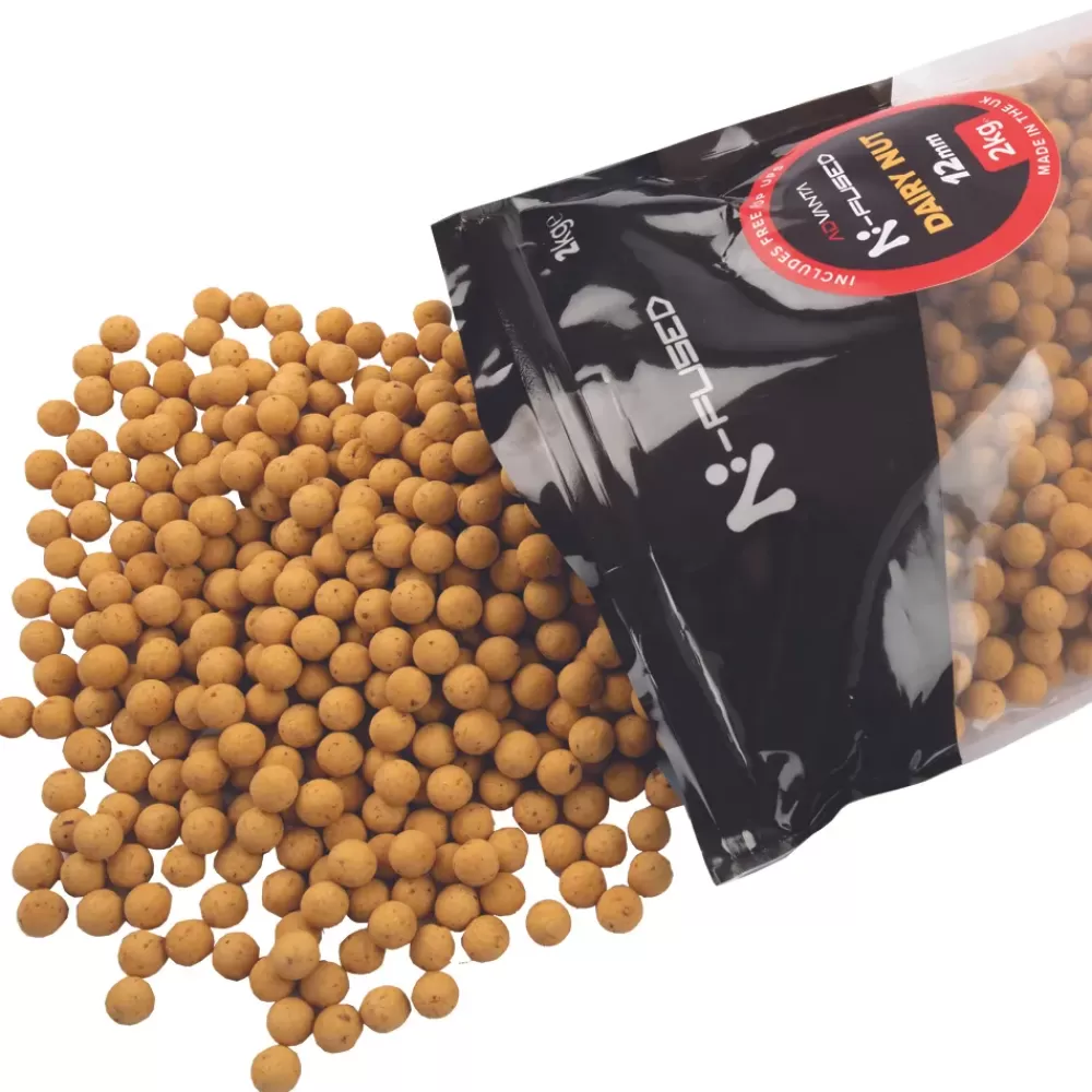 Advanta N-Fused Dairy Nut Shelf Life Fishing Boilies- Bait & Additives