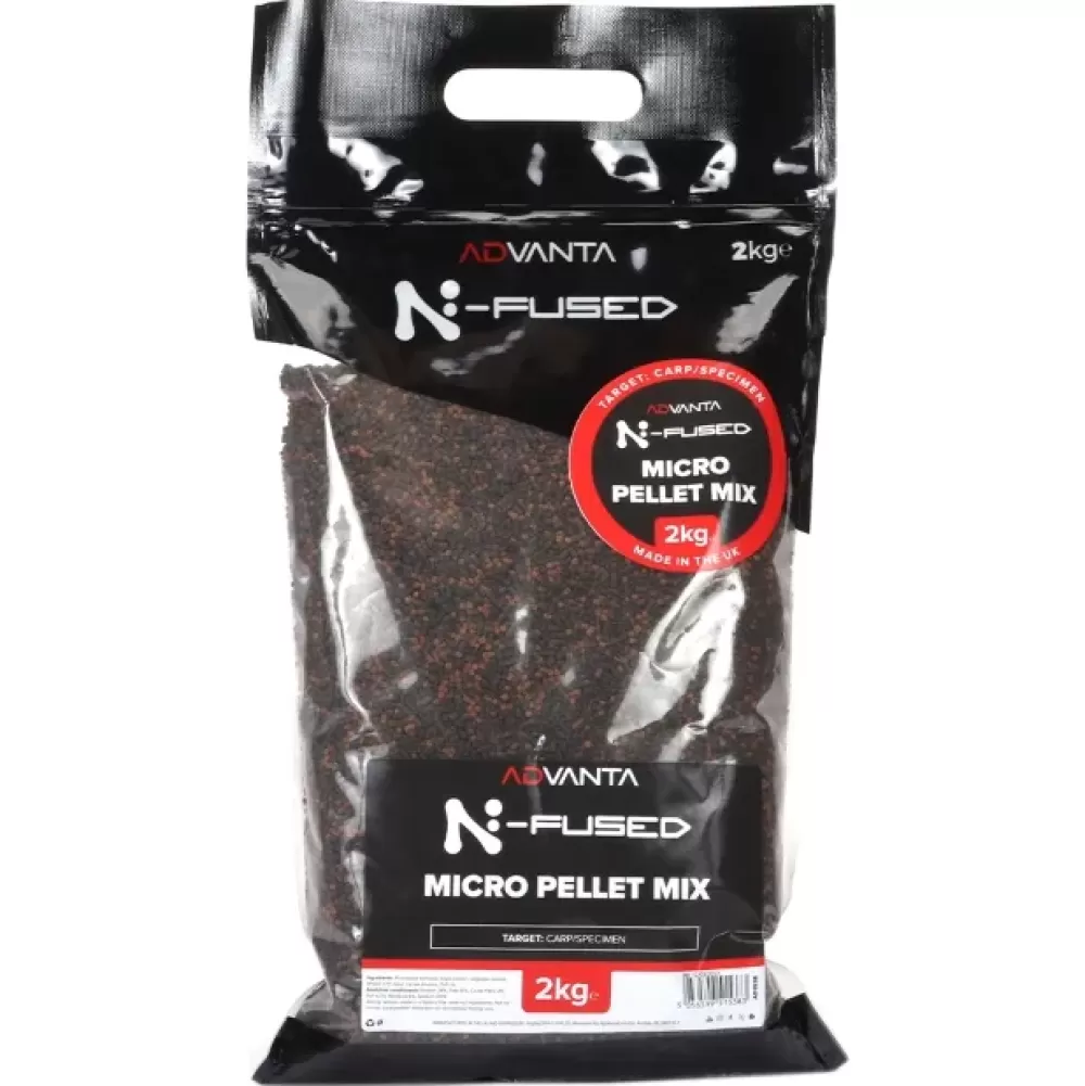 Advanta N-Fused Micro Pellet Mix 2kg- Bait & Additives