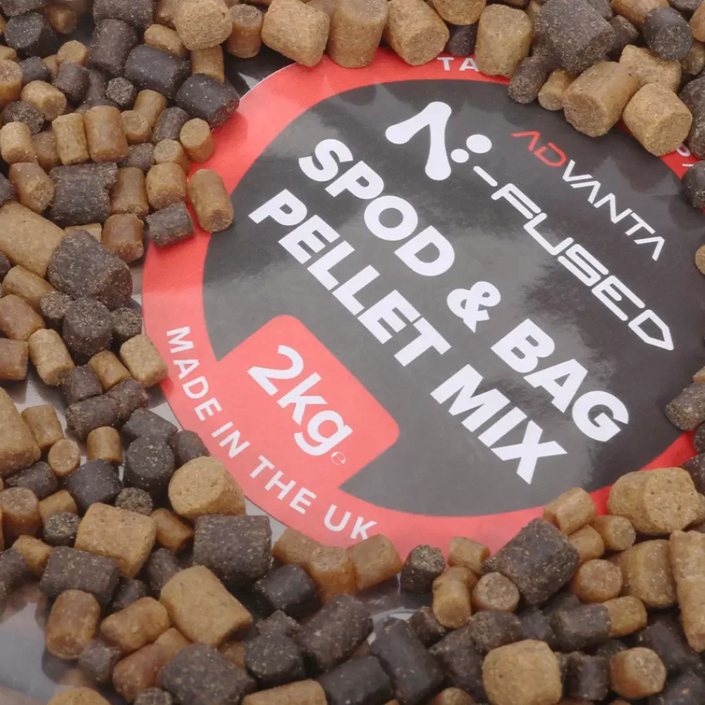 Advanta N-Fused Spod & Bag Pellet Mix 2kg- Bait & Additives