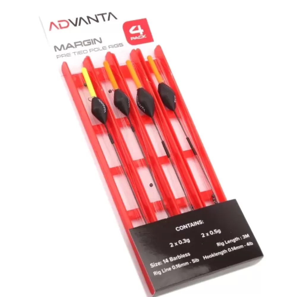 Advanta Pre Tied Pole Rigs - Margin