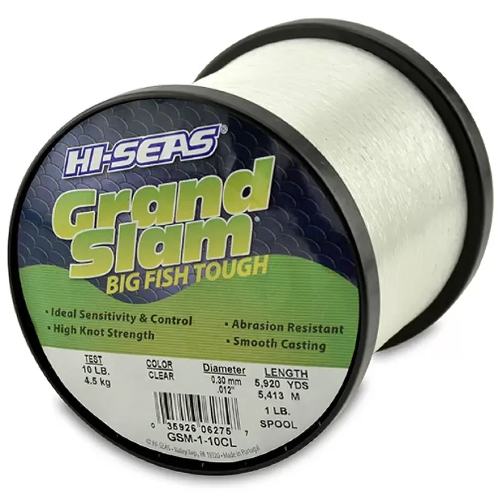 AFW Grand Slam Clear Monofilament Line 1lb Spool