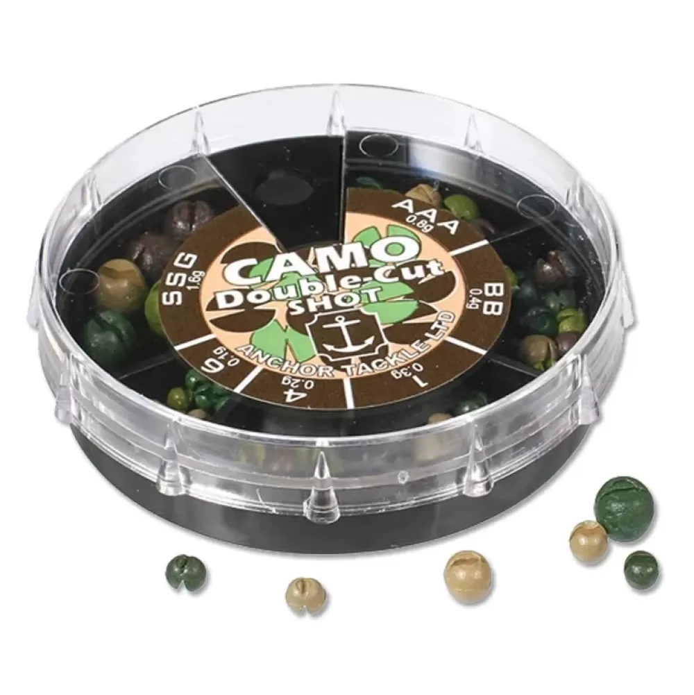 Anchor Camo Fishing Split Shot Dispensers