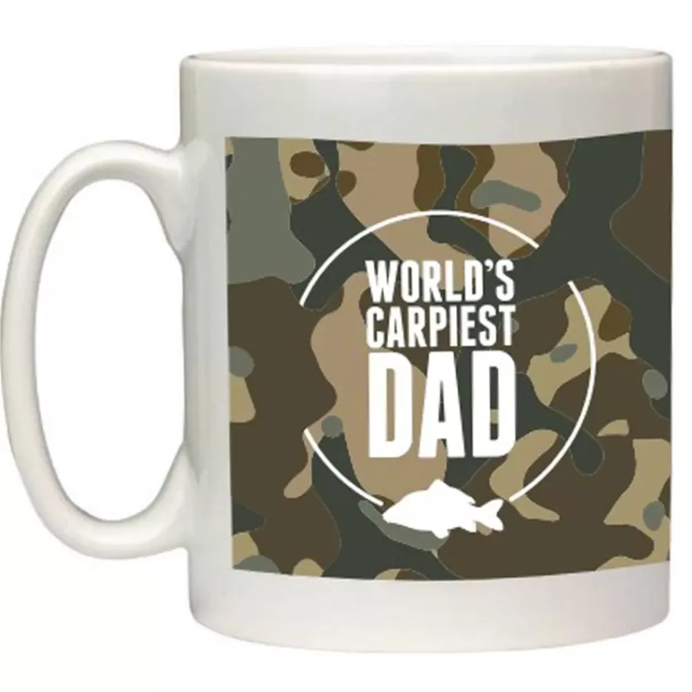 Angling Direct Worlds Carpiest Dad Fishing Mug- Cooking Equipment