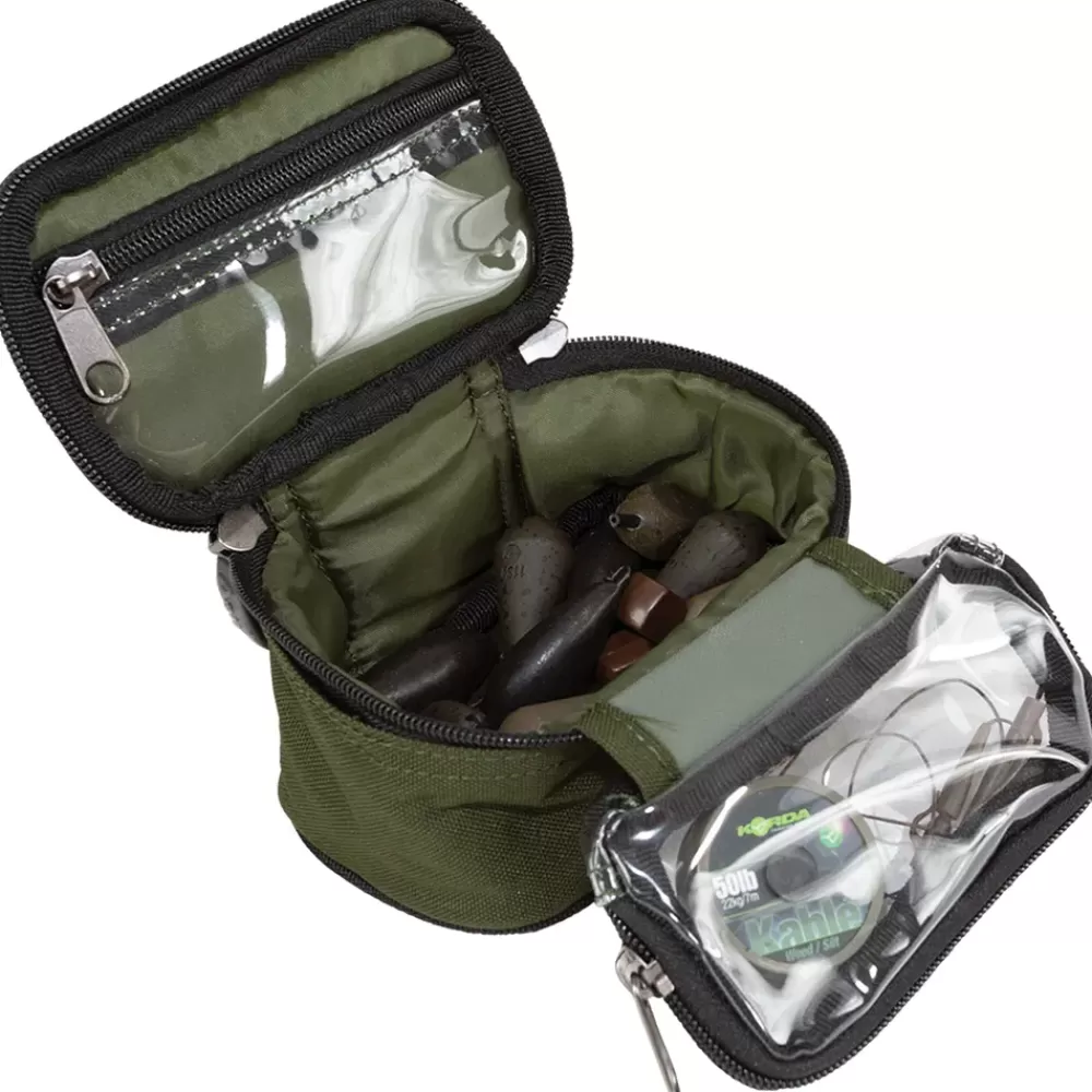 Aqua Black Series Lead & Leader Pouch- Luggage