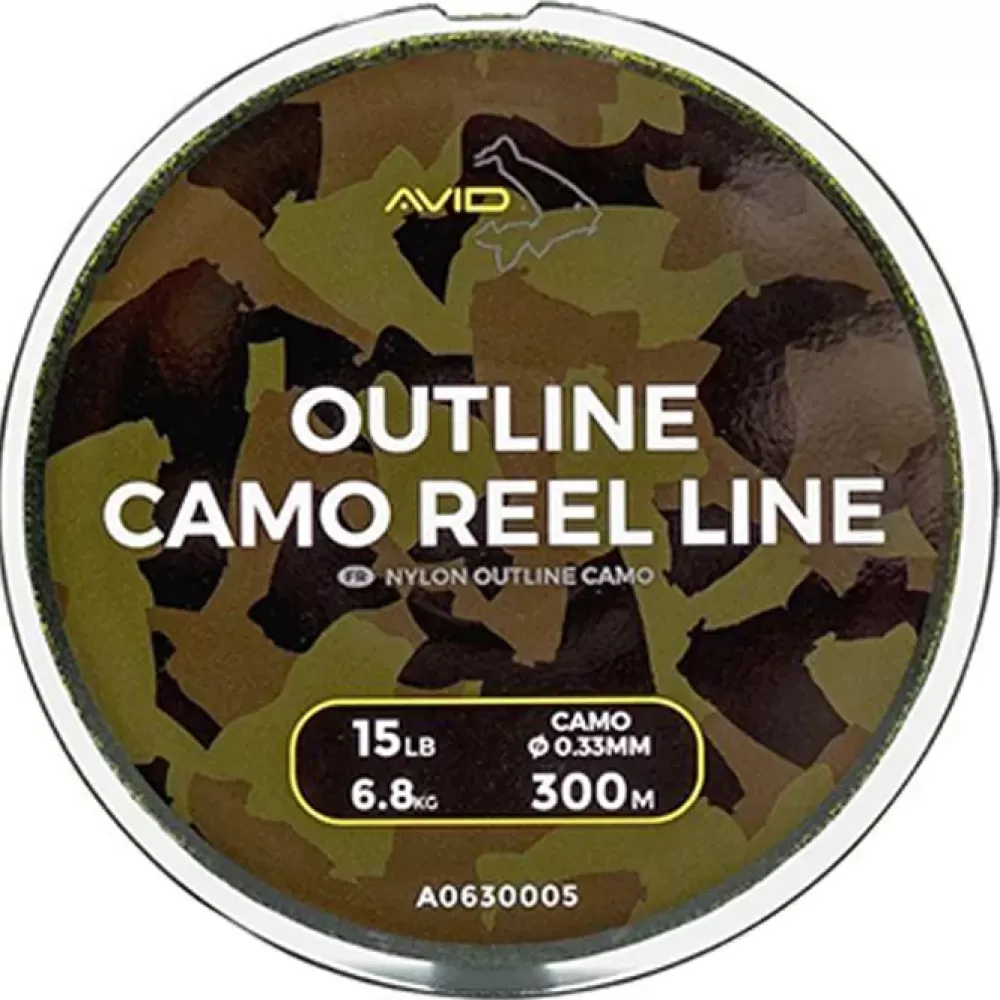 Avid Carp Outline Camo Reel Line- Line