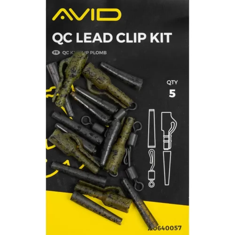 Avid Carp QC Lead Clip Kit