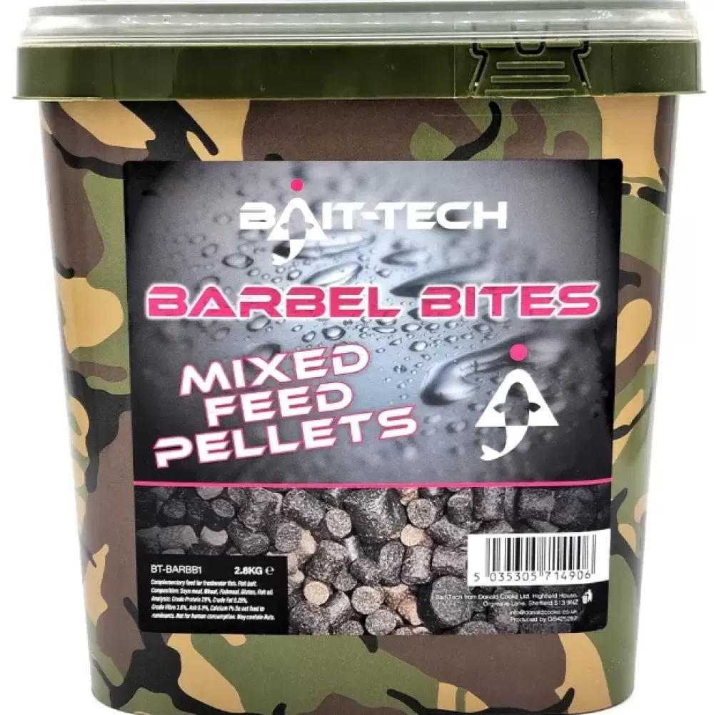 Bait-Tech Barbel Bites Pellet Mix Bucket 2.8kg