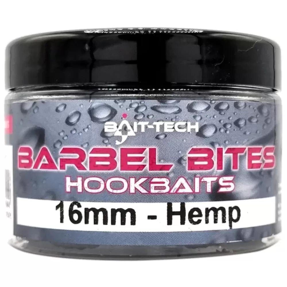 Bait-Tech Barbel Bites Wafter Hookbaits Hemp