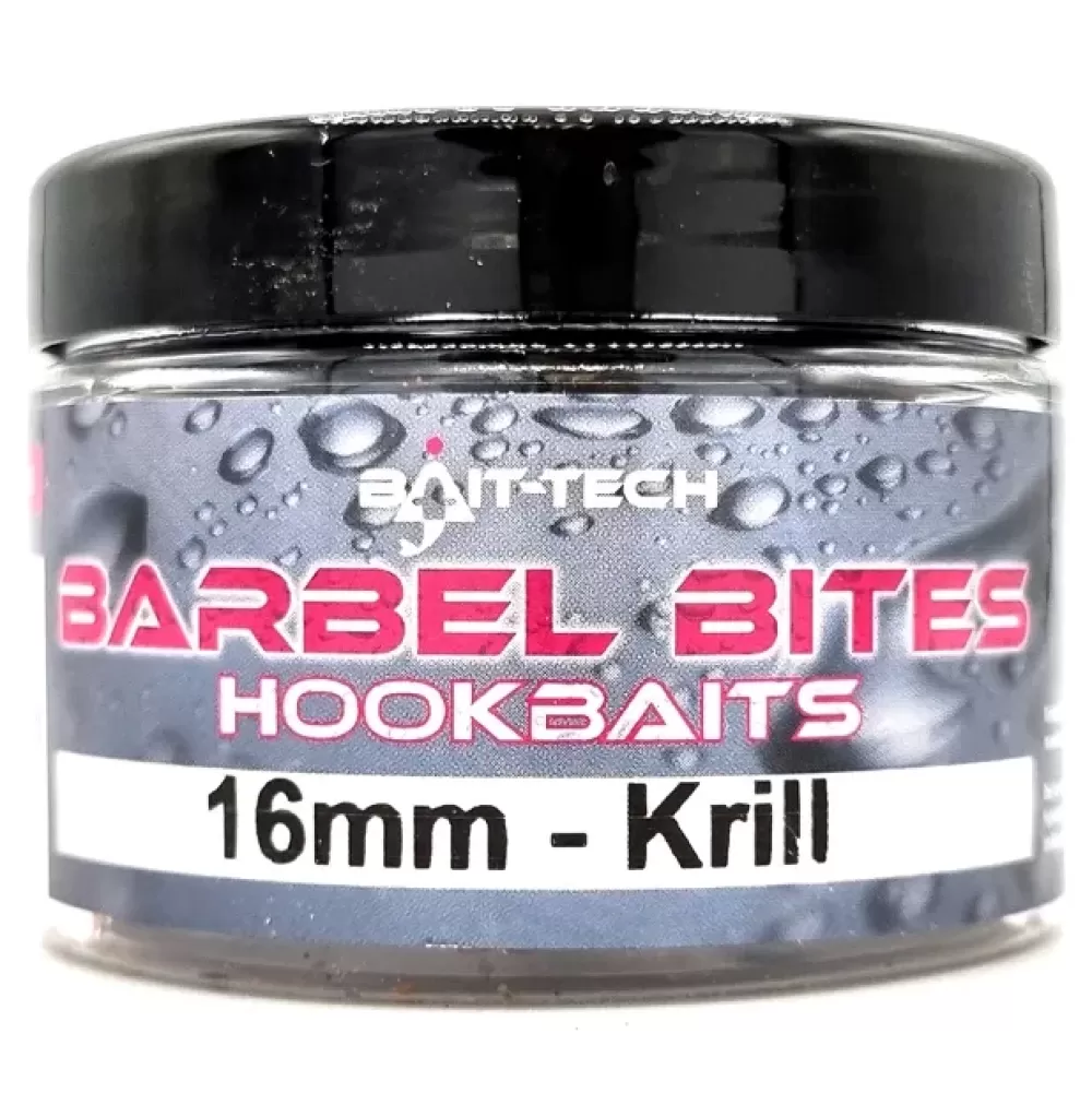 Bait-Tech Barbel Bites Wafter Hookbaits Krill