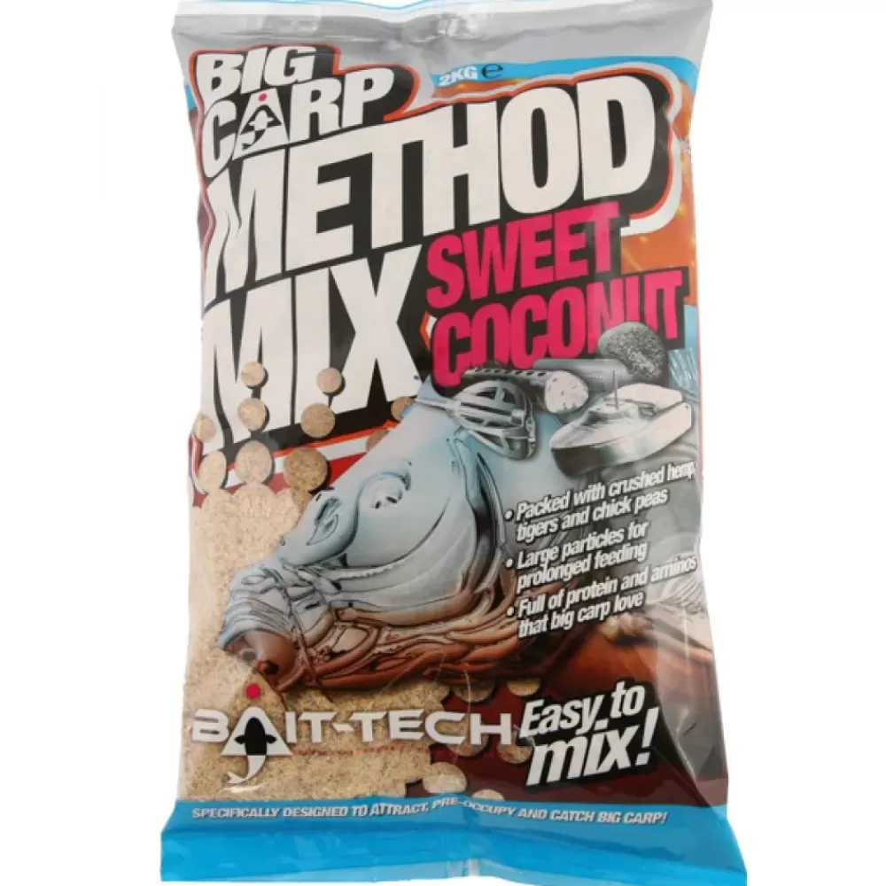 Bait-Tech Big Carp Sweet Coconut Method Mix