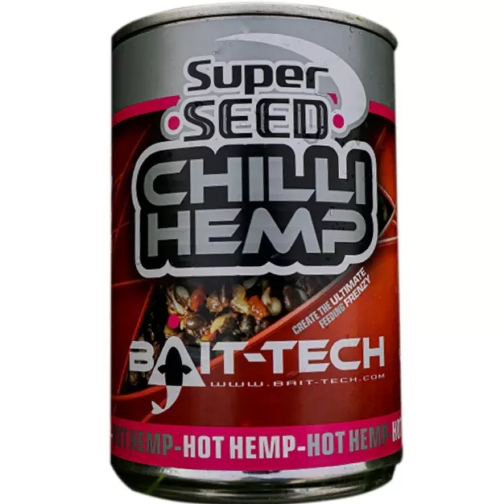 Bait-Tech Canned Super Seed Hemp Chilli 350g