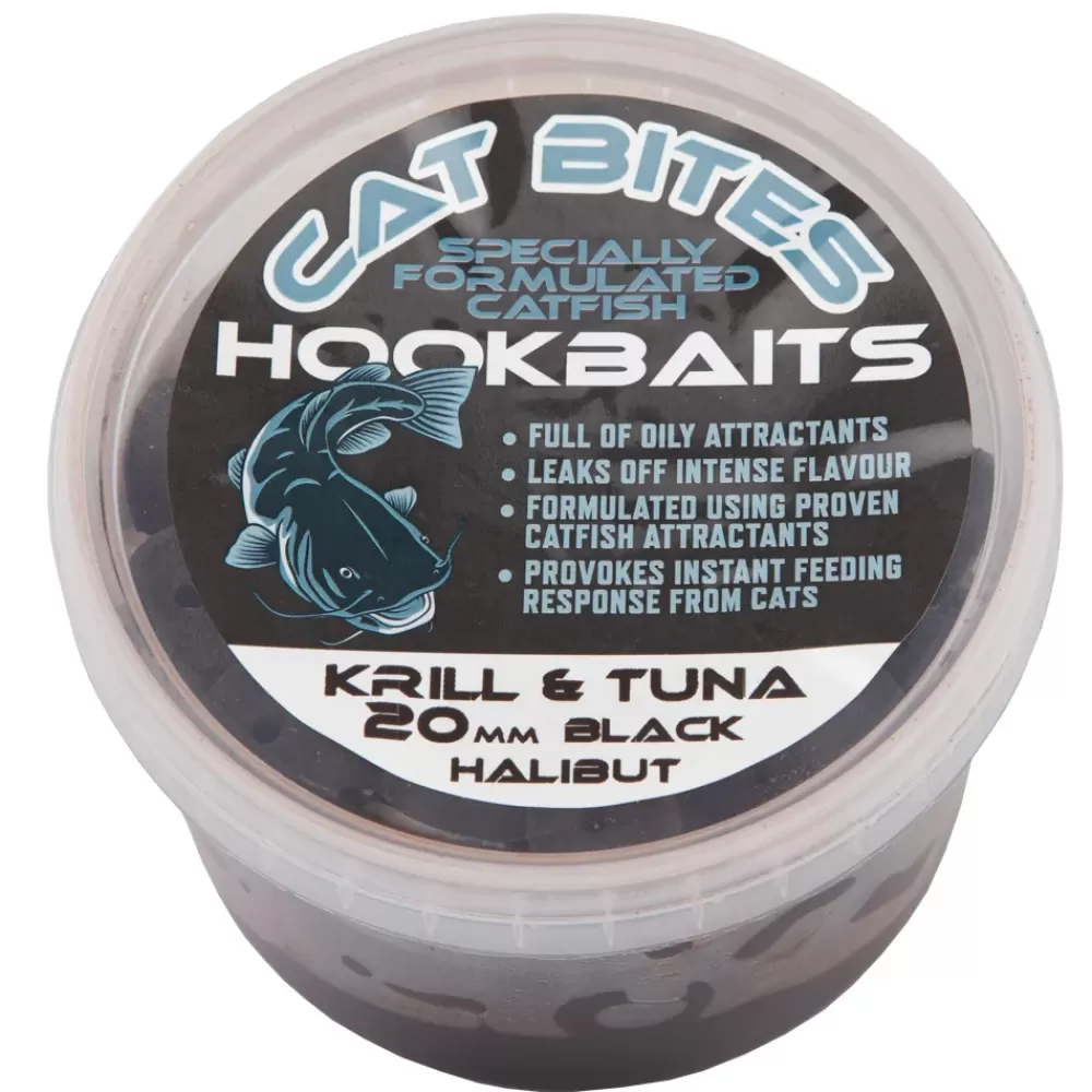Bait-Tech Cat Bites 20mm Pre Drilled Fishing Hookbaits 350g