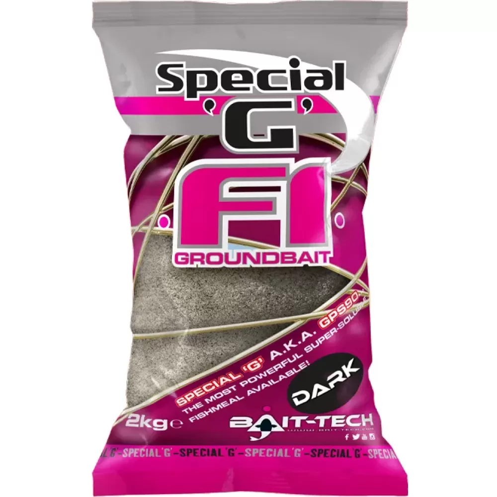 Bait-Tech Special G F1 Dark Fishing Groundbait 2kg