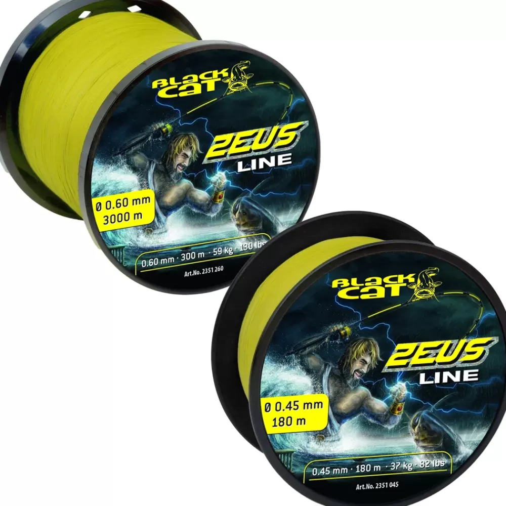 Black Cat Zeus Yellow Line