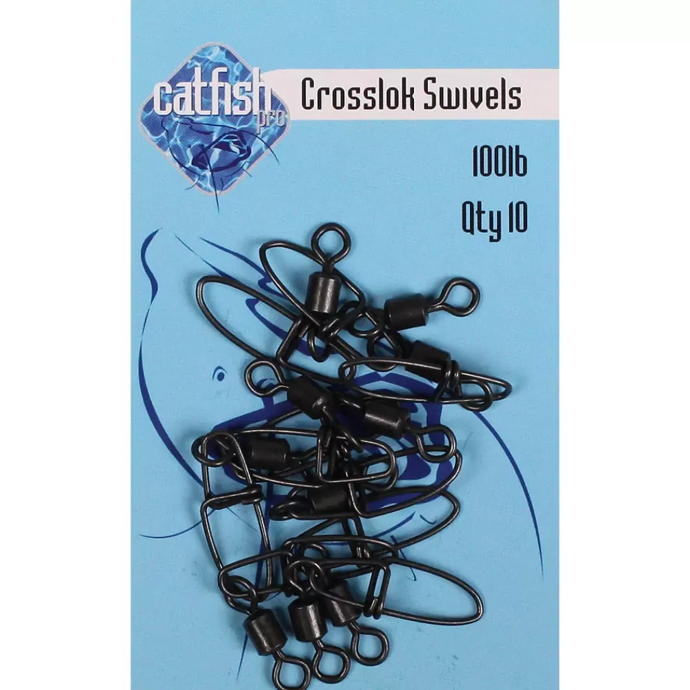 Catfish Pro Cross Lok Swivels