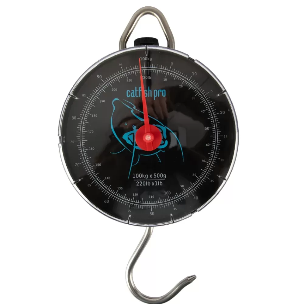 Catfish Pro 220lb Dial Scales + Scale Pouch