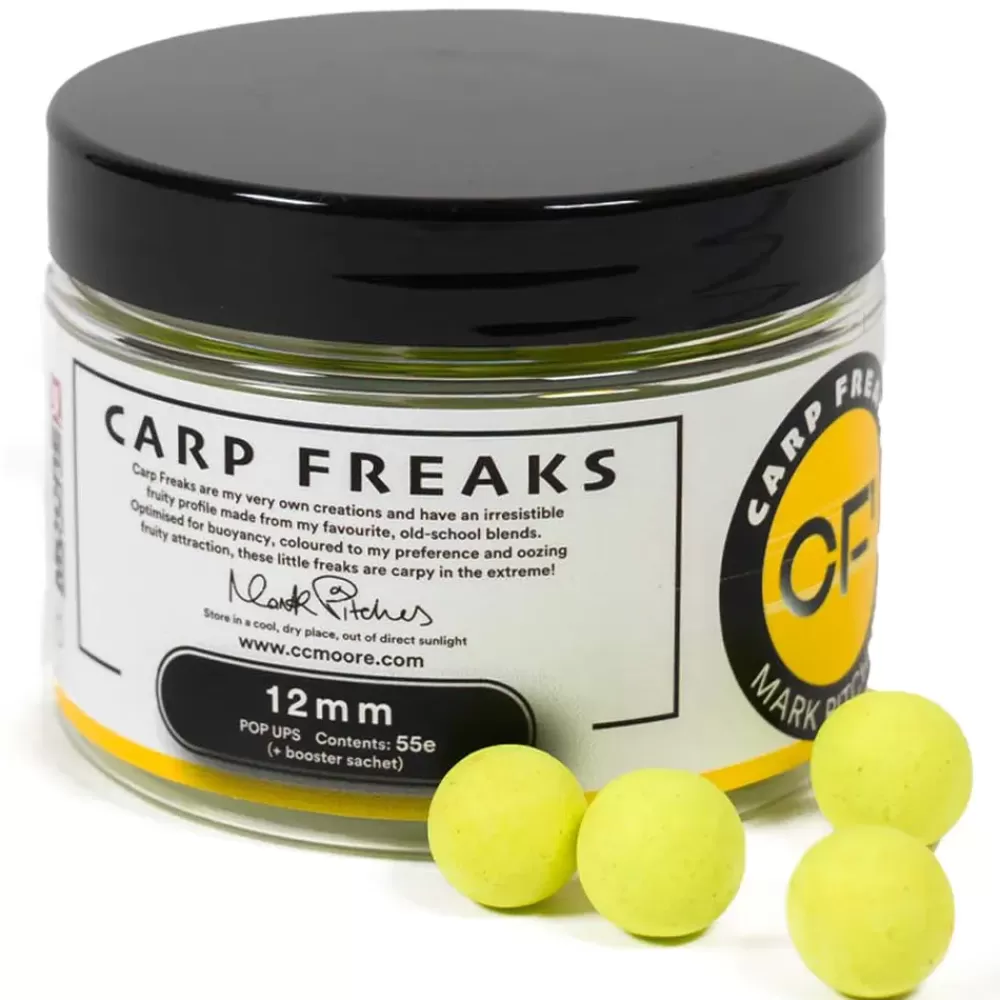 CC Moore Carp Freaks Yellow Pop Ups- Bait & Additives