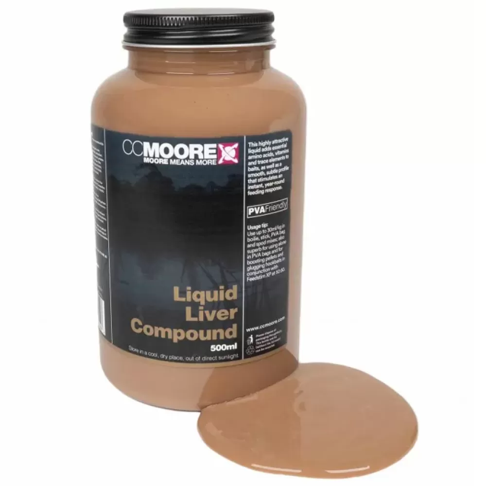 CC Moore Liquid Liver Compound Extract 500ml- New Arrivals | Bait & Additives