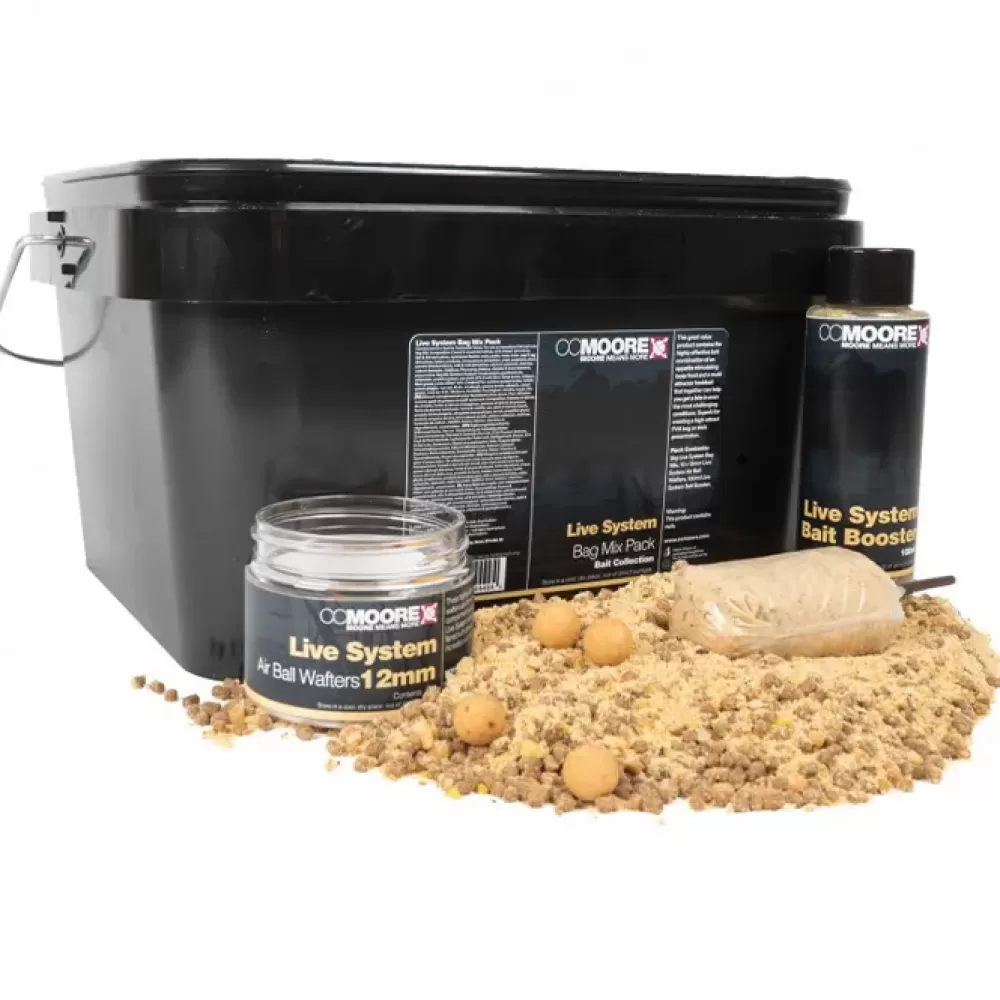 CC Moore Live System Bag Mix Fishing Pack- New Arrivals | Bait & Additives