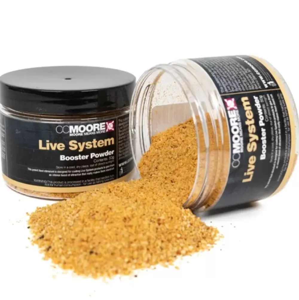 CC Moore Live System Fishing Booster Powder 250g- Bait & Additives