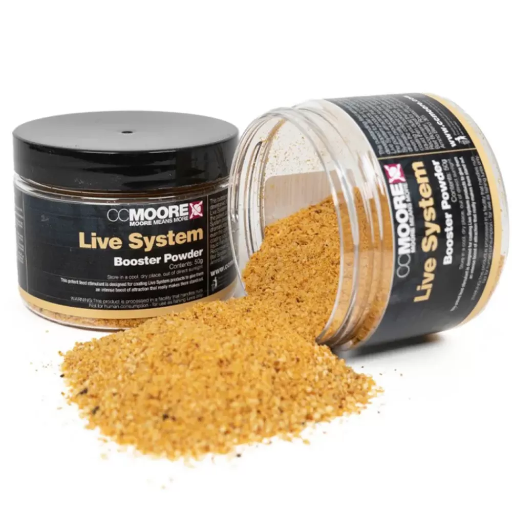 CC Moore Live System Fishing Booster Powder 50g- New Arrivals | Bait & Additives