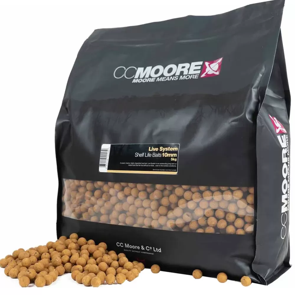 CC Moore Live System Shelf Life Fishing Boilies- New Arrivals | Bait & Additives