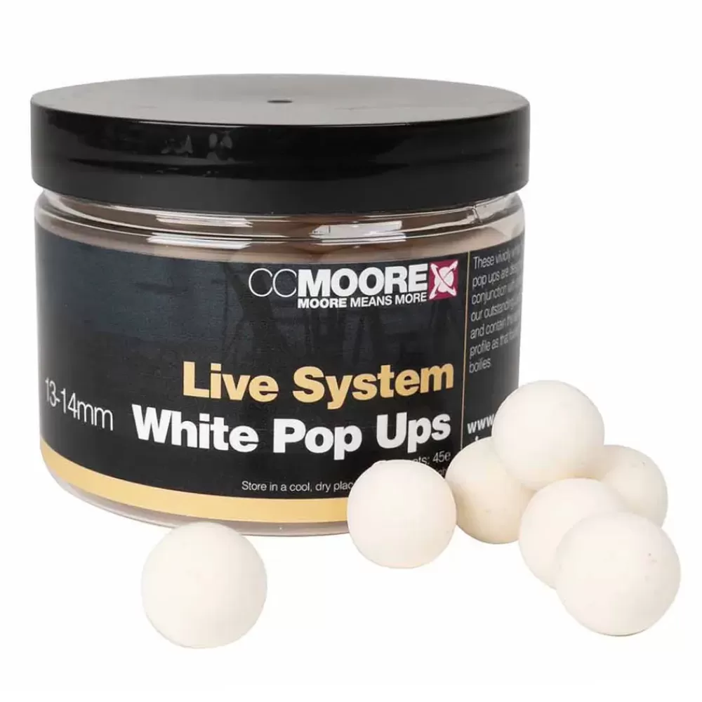 CC Moore Live System White Pop Ups