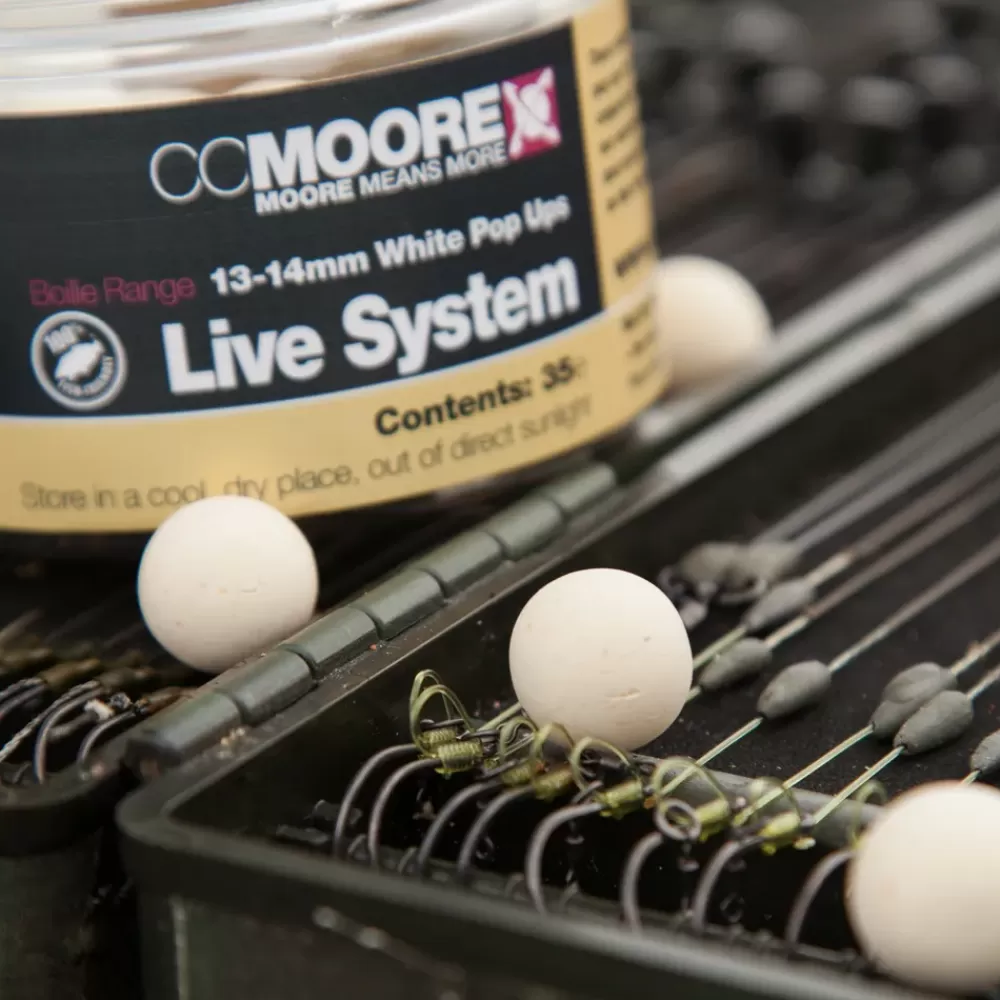 CC Moore Live System White Pop Ups