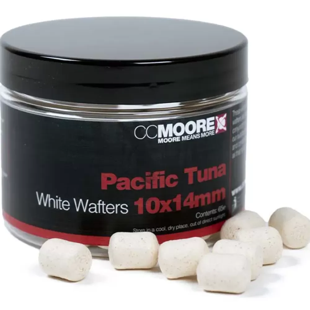 CC Moore Pacific Tuna Dumbell Wafters White- Bait & Additives