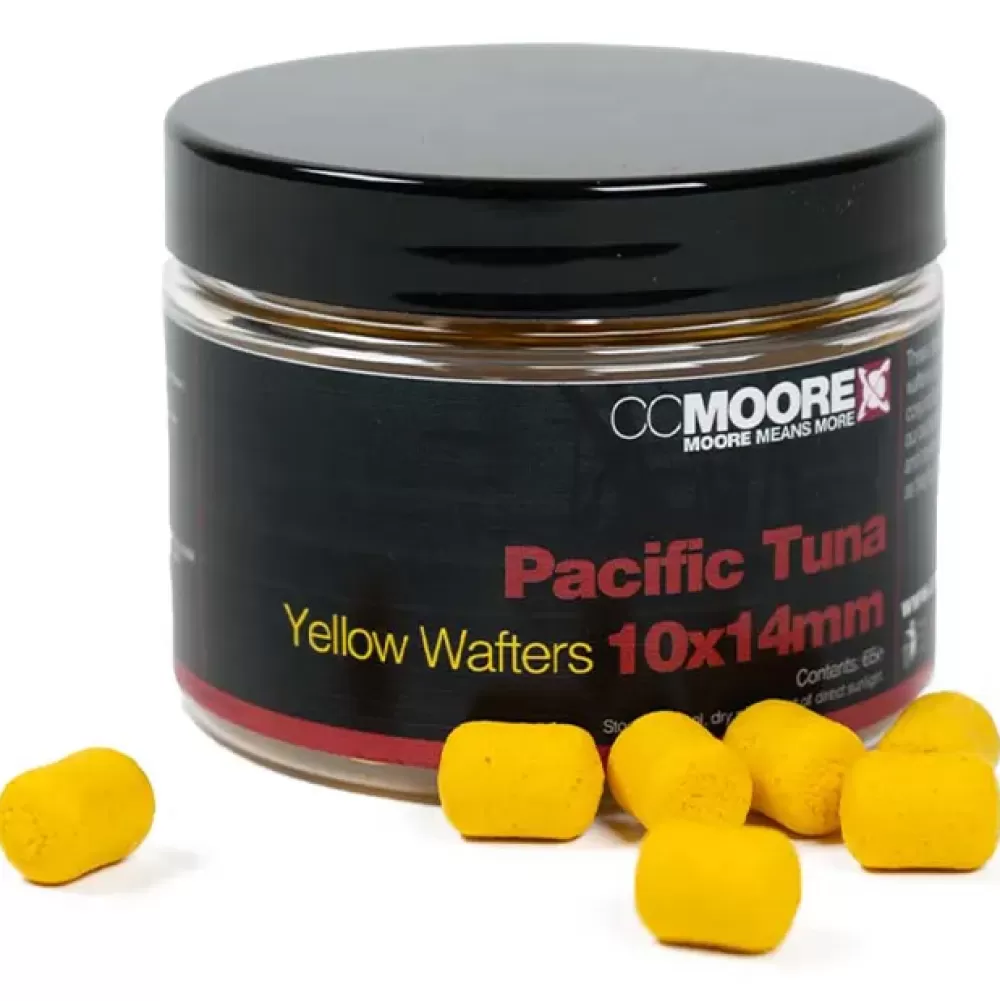CC Moore Pacific Tuna Dumbell Wafters Yellow- Bait & Additives