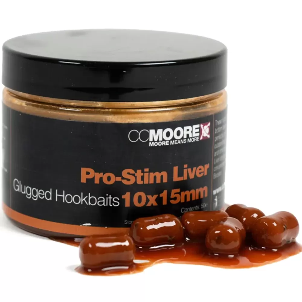 CC Moore Pro-Stim Liver Glugged Hookbaits- Bait & Additives