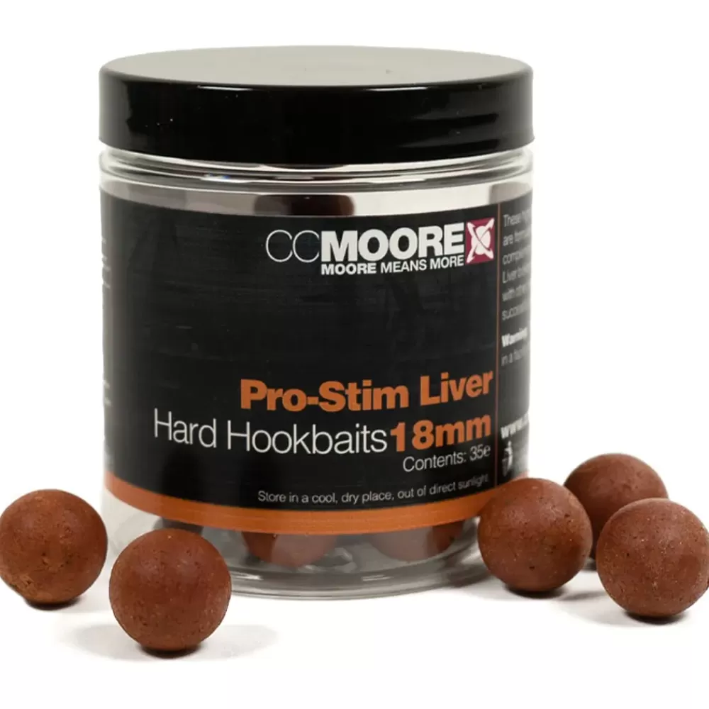 CC Moore Pro-Stim Liver Hard Hookbaits- Bait & Additives