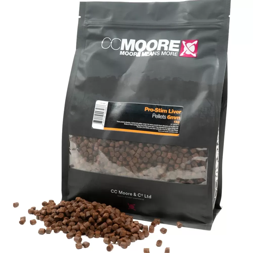 CC Moore Pro-Stim Liver Pellets 1kg- Bait & Additives