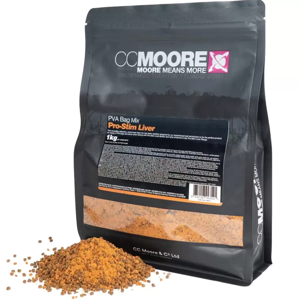 CC Moore Pro-Stim Liver PVA Bag Mix 1kg- Bait & Additives