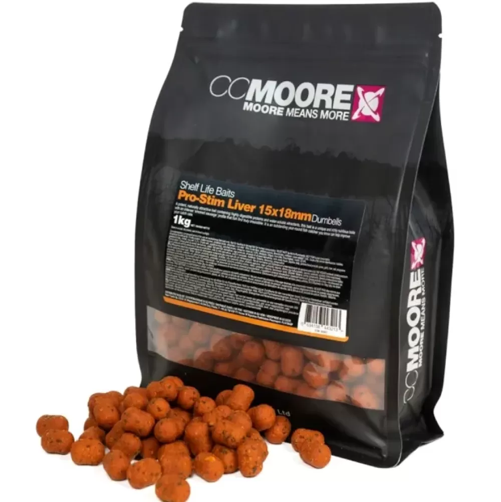 CC Moore Pro-Stim Liver Shelf Life Dumbells 1kg- Bait & Additives