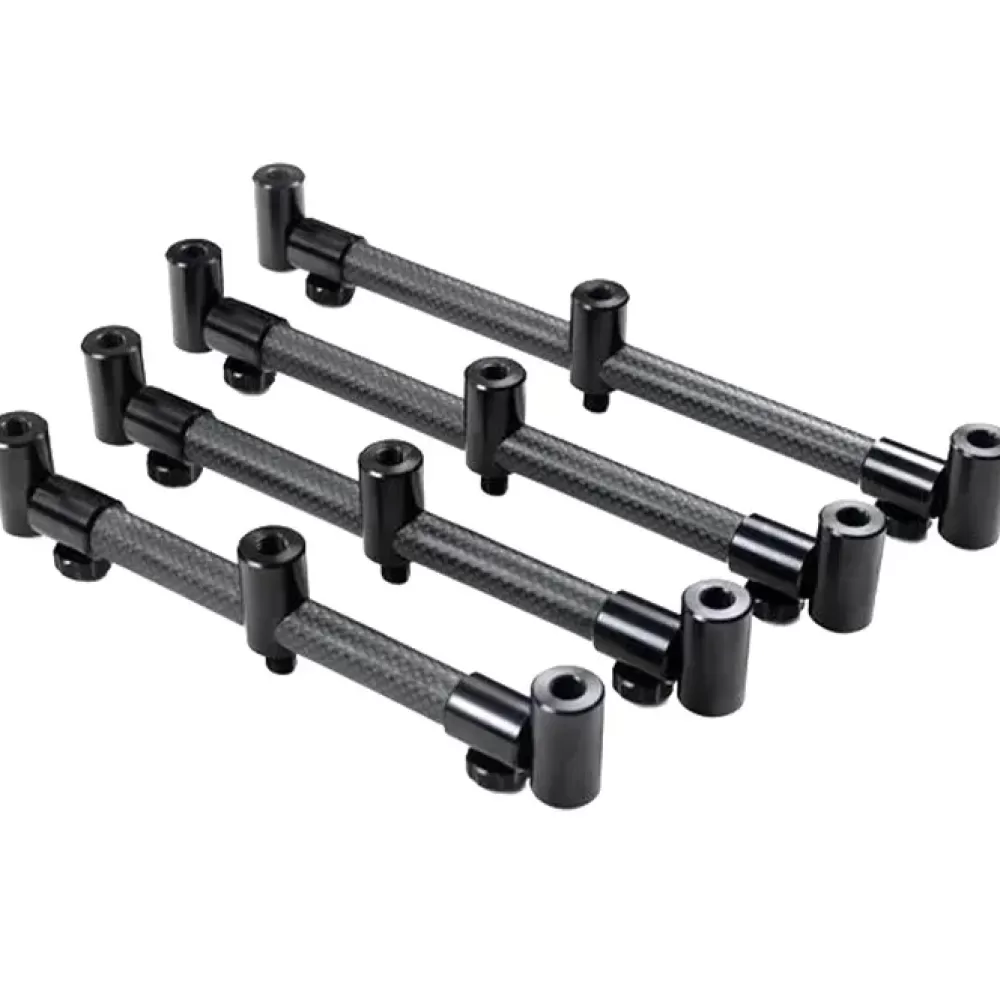 Century Carbon Stealth Chunky Adjustable 3 Rod Fishing Buzz Bars- Rod Support | New Arrivals