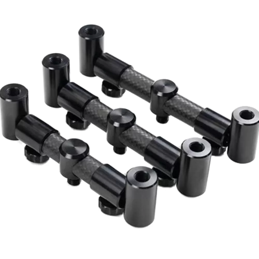 Century Carbon Stealth Chunky Adjustable 2 Rod Fishing Buzz Bars- Rod Support | New Arrivals