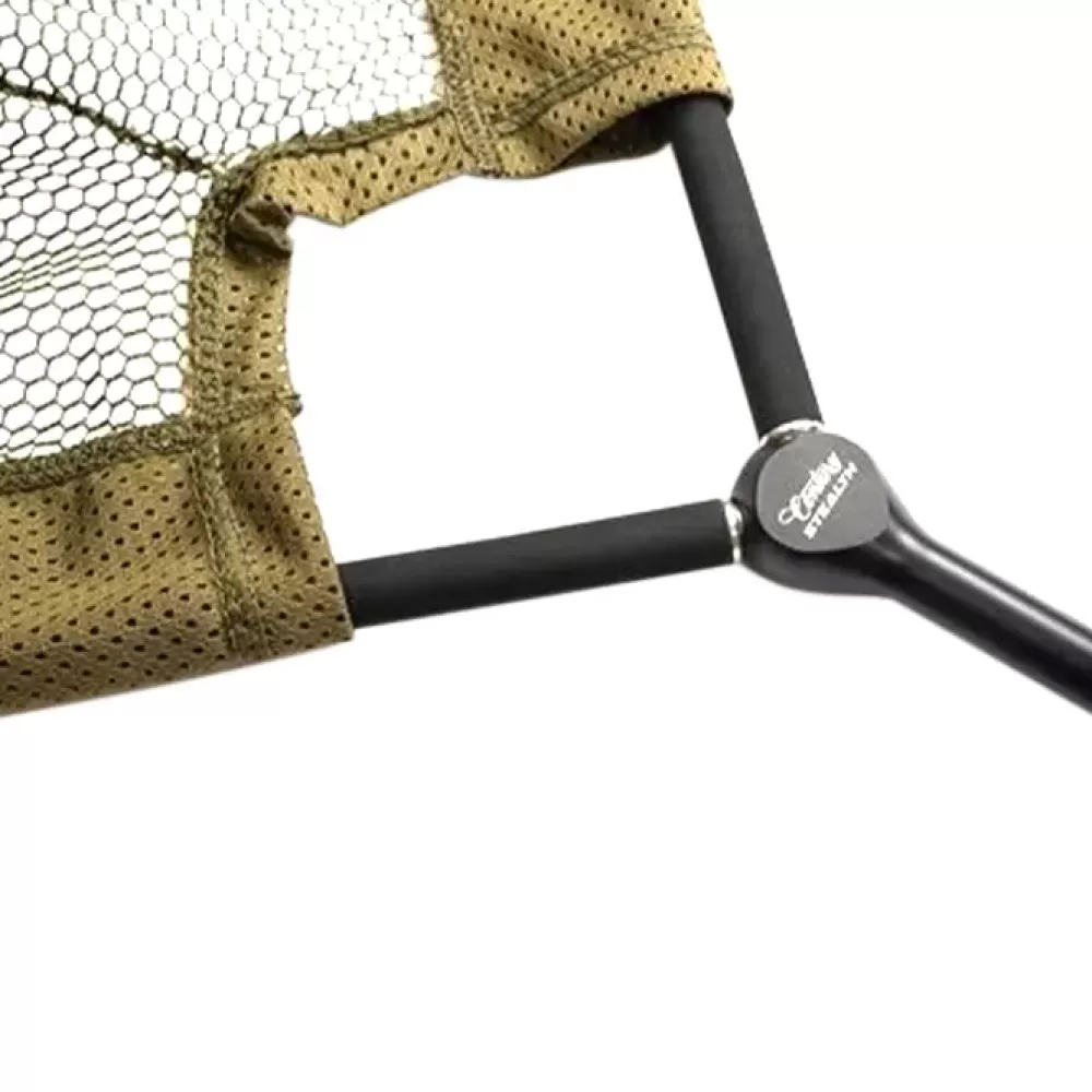 Century Stealth Black AL Fishing Landing Net- New Arrivals | Nets