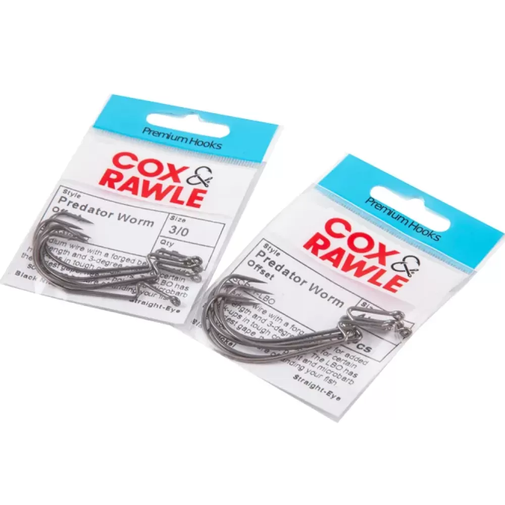 Cox & Rawle Predator Worm Offset Hooks