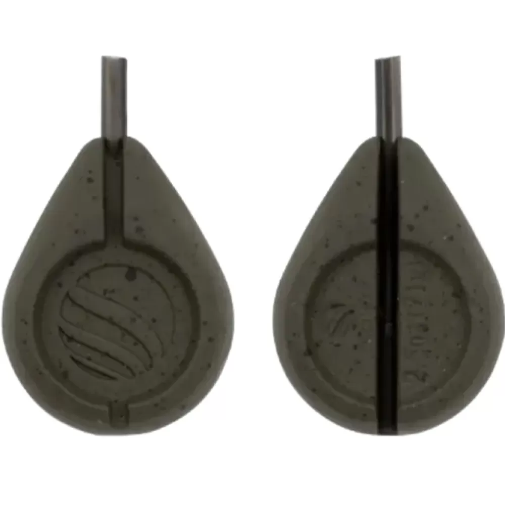 Cygnet Flat Pear QC Inline Fishing Leads- Terminal Tackle