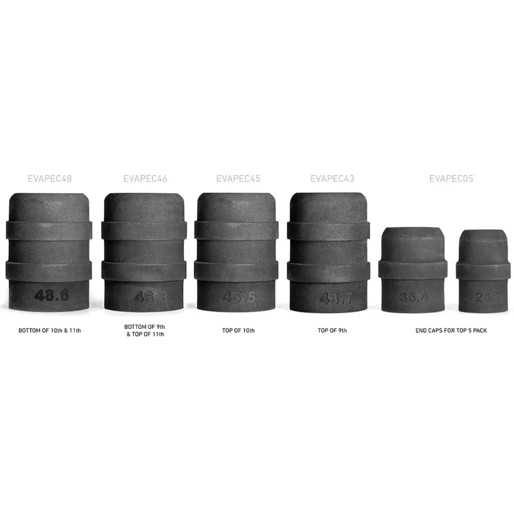 Daiwa EVA Pole End Caps Top 5 Kit Pack