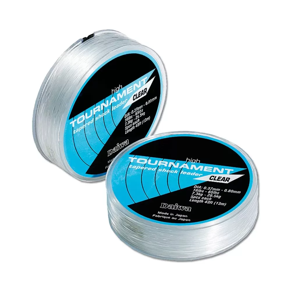 Daiwa Tapered Shock Leader Clear, Size: 1