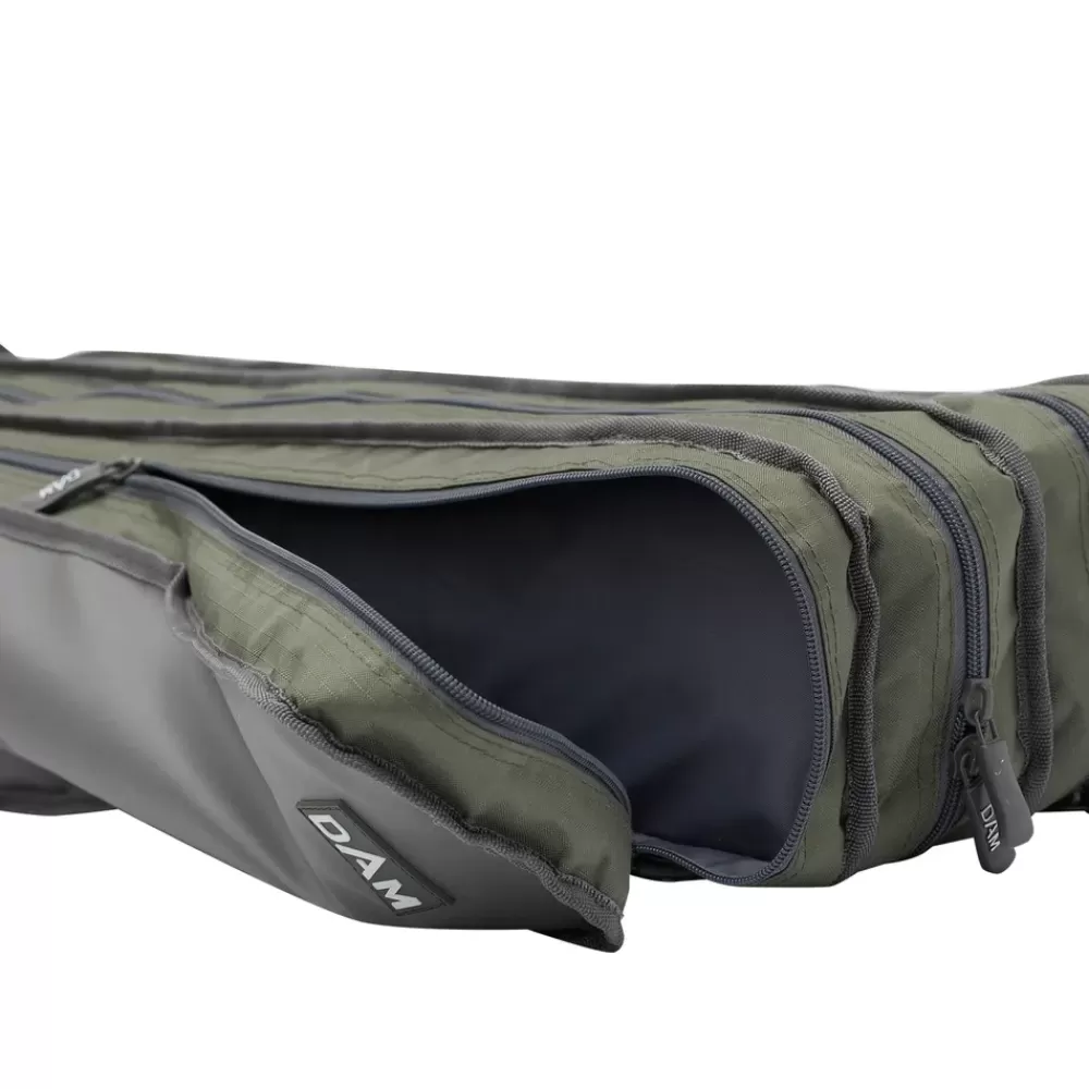 DAM 3 Compartment Padded Fishing Rod Bag- Luggage