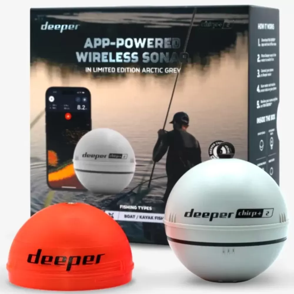 Deeper Chirp+2 Limited Edition - Arctic Grey- Tech