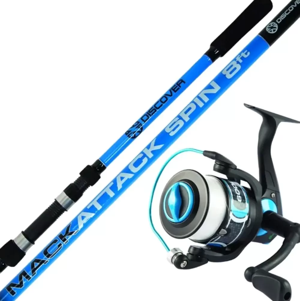 Discover Mack Attack Fishing Rod & Reel Combo