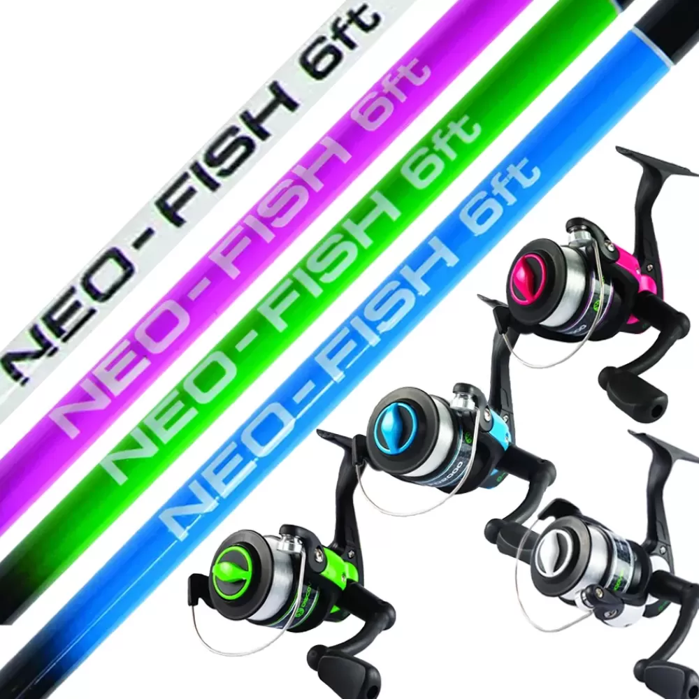 Discover Neo-Fish Junior Fishing Rod & Reel Combo