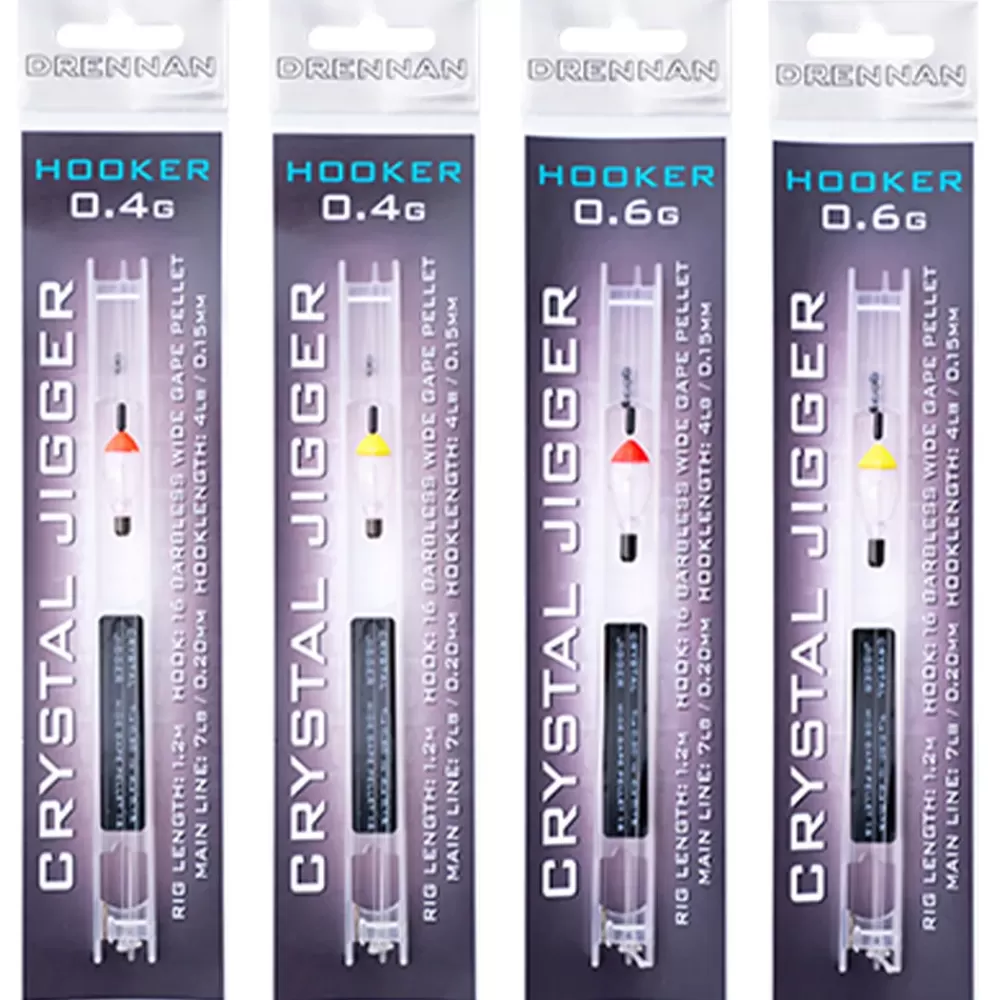 Drennan Crystal Jigger Hooker Rigs